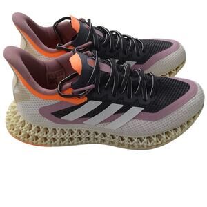 Adidas Wmns 4DFWD 2 'Grey Beam Orange' size 6.5 W running shoes athletic